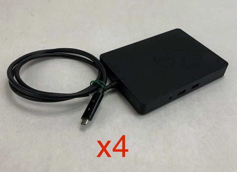 Dell WD15 K17A001 USB-C Docking Station No AC Adapter (Lot of 4)0