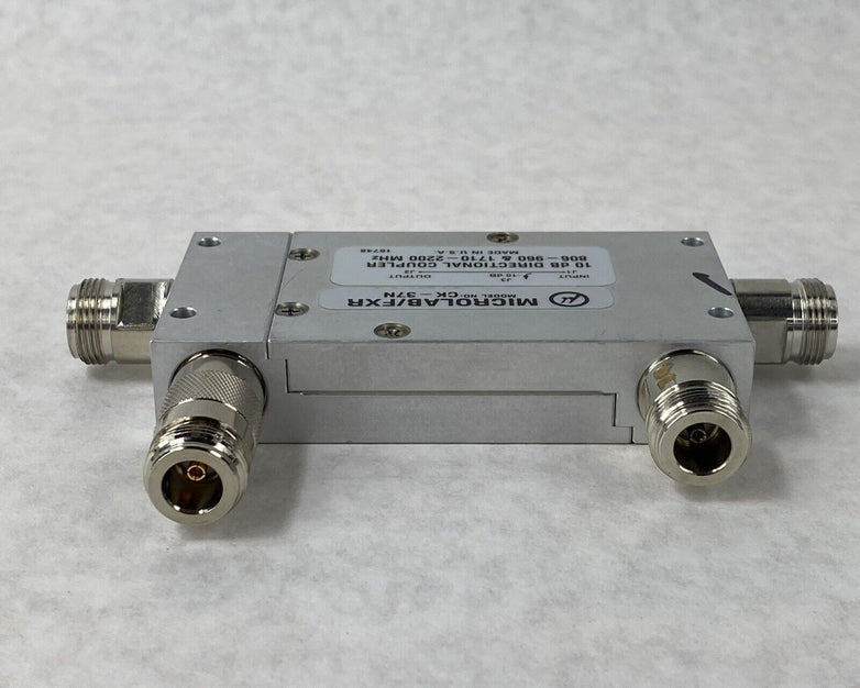 Microlab / FXR CK-37N 10 dB Directional Coupler 806-960 & 1710-2200 MHz