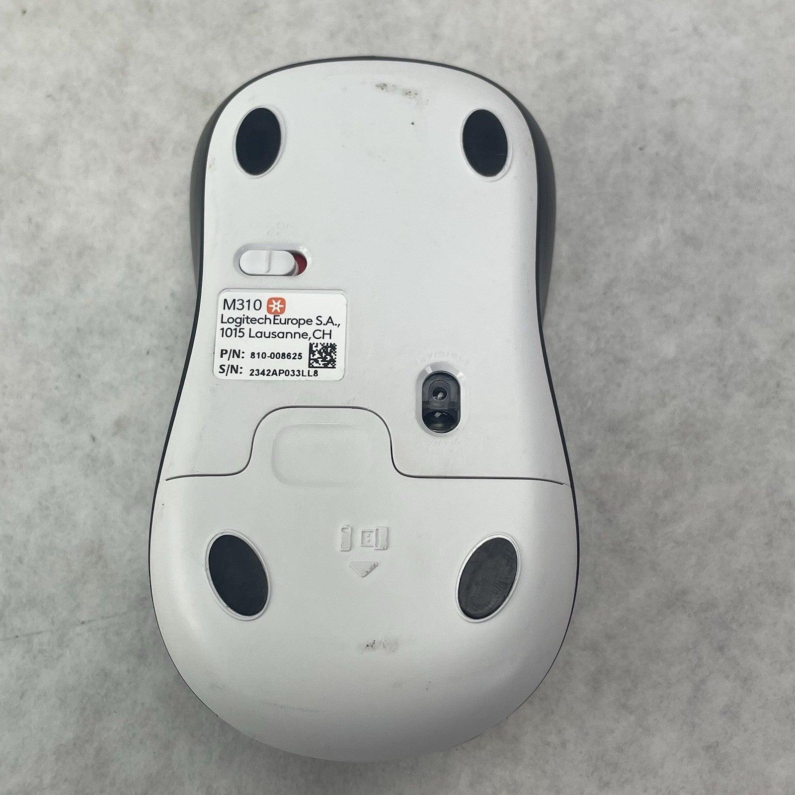 Logitech M310 810-006913 3 Button Mouse No Dongle Untested Lot of 102