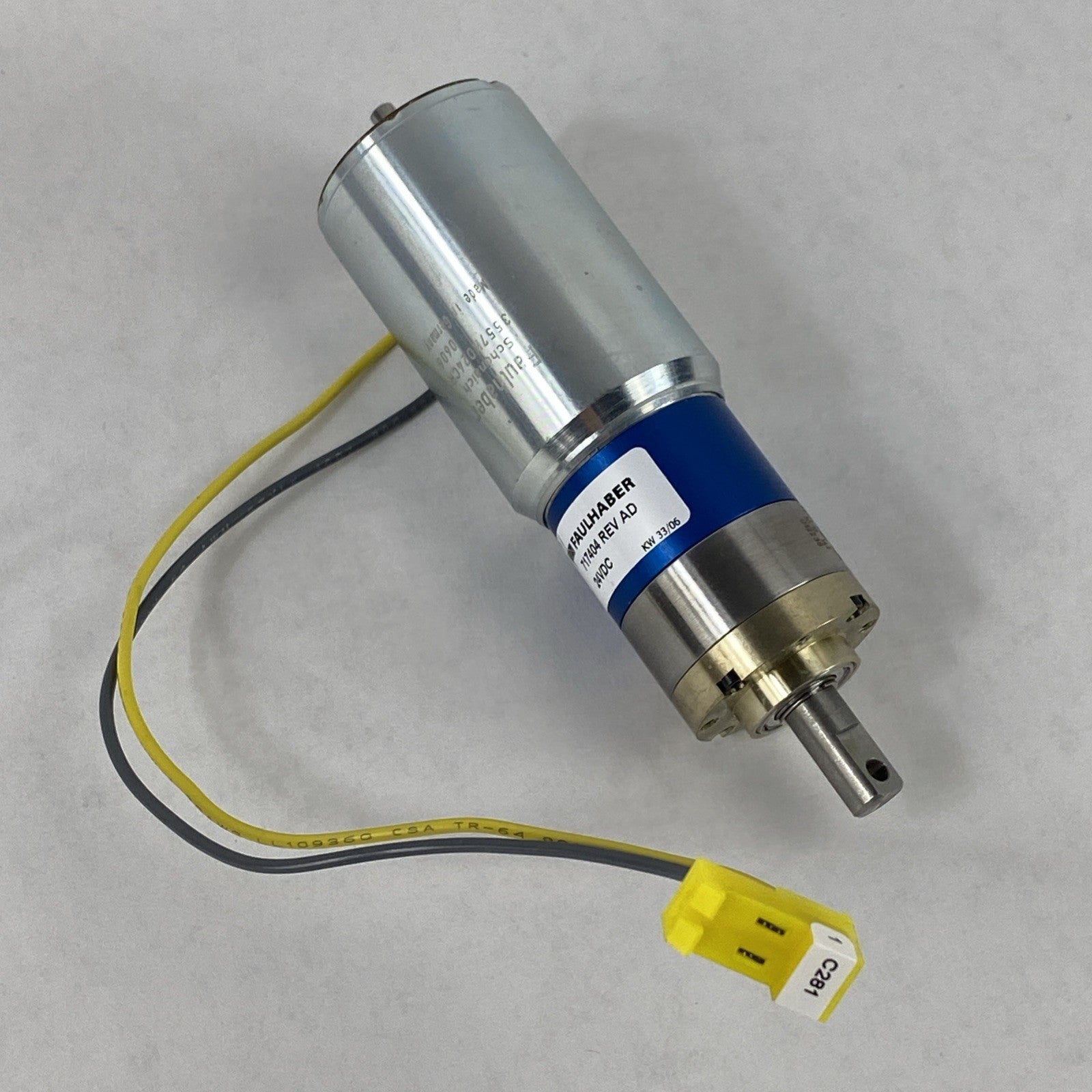 Faulhaber 3557K024CR 24VDC Minimotor SA 30/1S 14:1 Gear Motor Assembly 7174040
