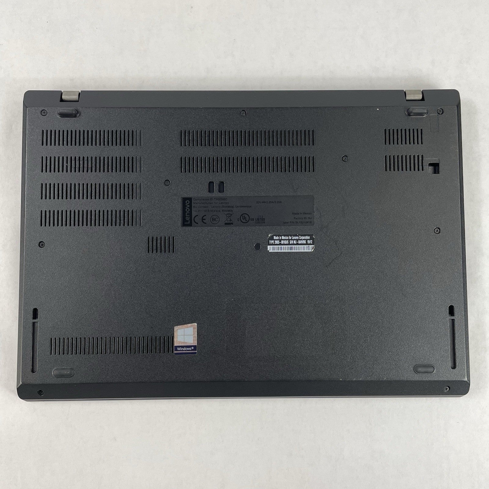 Lenovo ThinkPad L490 14" i5-8250U 1.60 GHz 8 GB RAM No SSD/OS -  Bad Corner15
