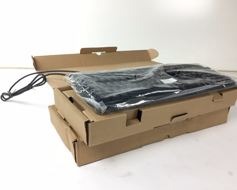 Wyse 7701413-01L PS2 Keyboards Black US Lot of (2)