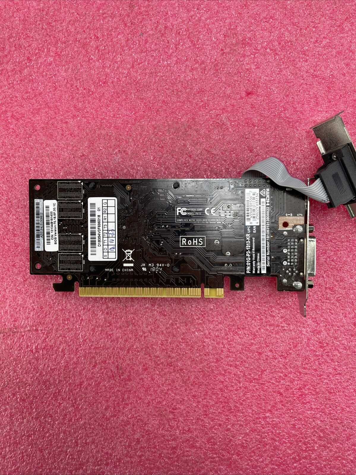 EVGA NVIDIA GeForce 210 PCIe 1GB Graphics Card O1G-P3-1312-KR