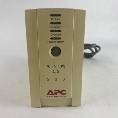 APC CS 500 Backups No Batteries Tested