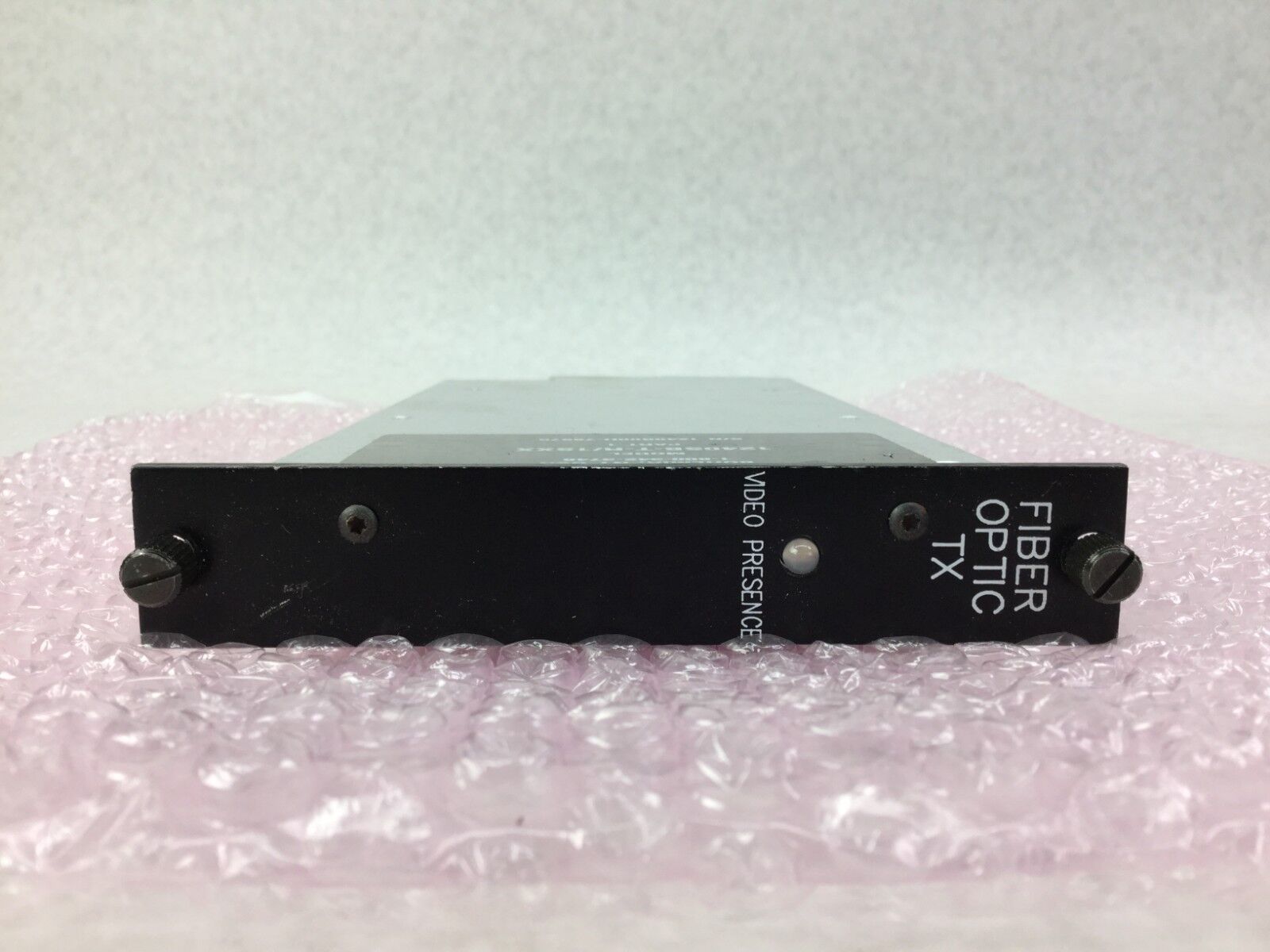 Fiber Options Fiber Optic TX  1240SB-T-R/1SXX   Part 1  Untested