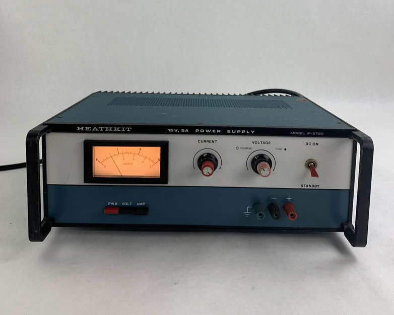 Heathkit IP-2720 15v 5A Power Supply Power Tested