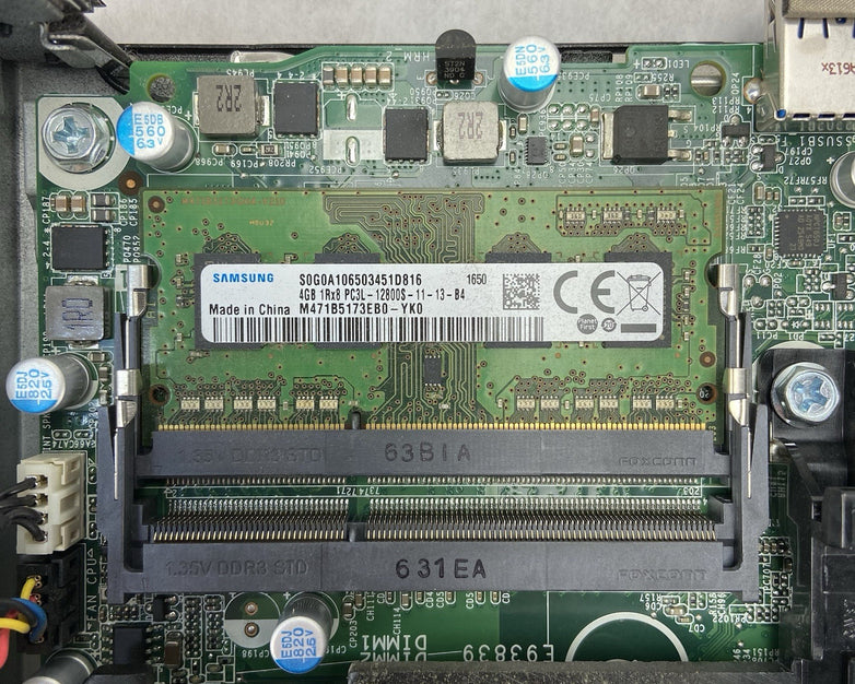Dell Optiplex 3040 MFF Intel Core i3-6100T 3.2GHz 4GB RAM w/AC No HDD/OS