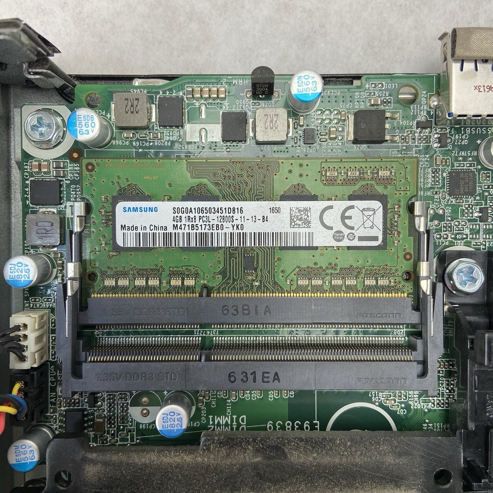 Dell Optiplex 3040 MFF Intel Core i3-6100T 3.2GHz 4GB RAM w/AC No HDD/OS15