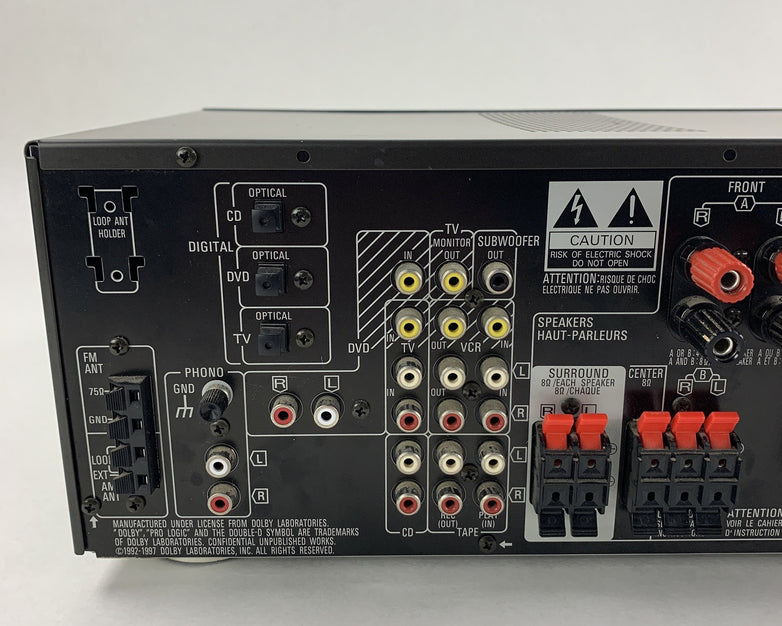 Technics SA-AX540 Receiver HiFi Stereo 5.1 Channel Tested No Remote