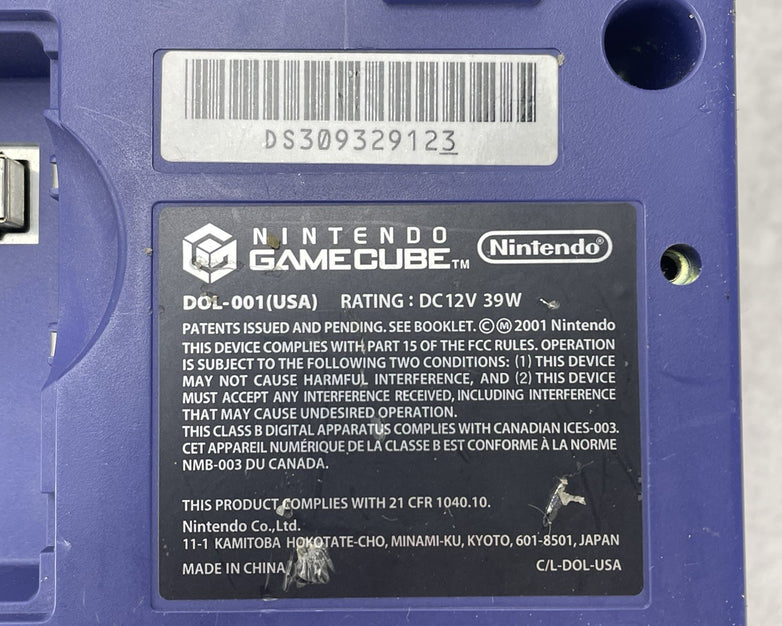 Nintendo DOL-001  GameCube Console Only Tested For Parts