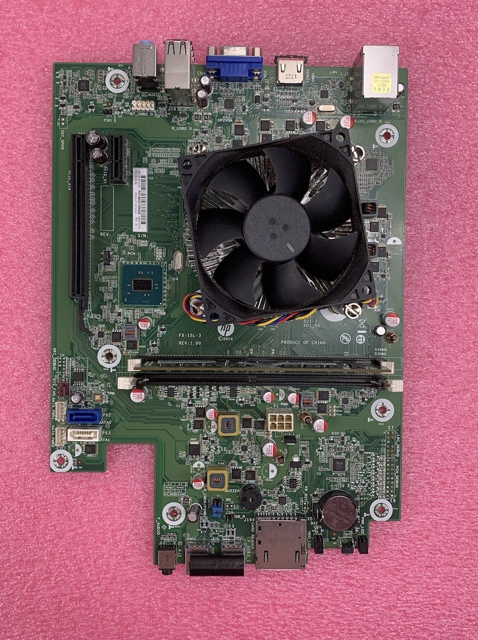 HP 280 G2 Motherboard Intel Core i3-6100 3.7GHz 8GB RAM No Shield
