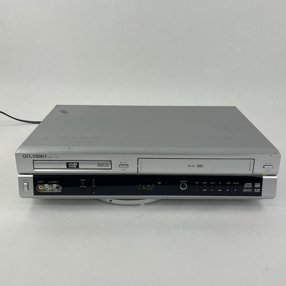 Go Video  DV1130 VHS 4-Head No Remote - VHS/DVD Tested1