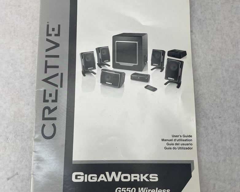 Creative GigaWorks G550W 5.1  THX Computer Speakers 310W Tested