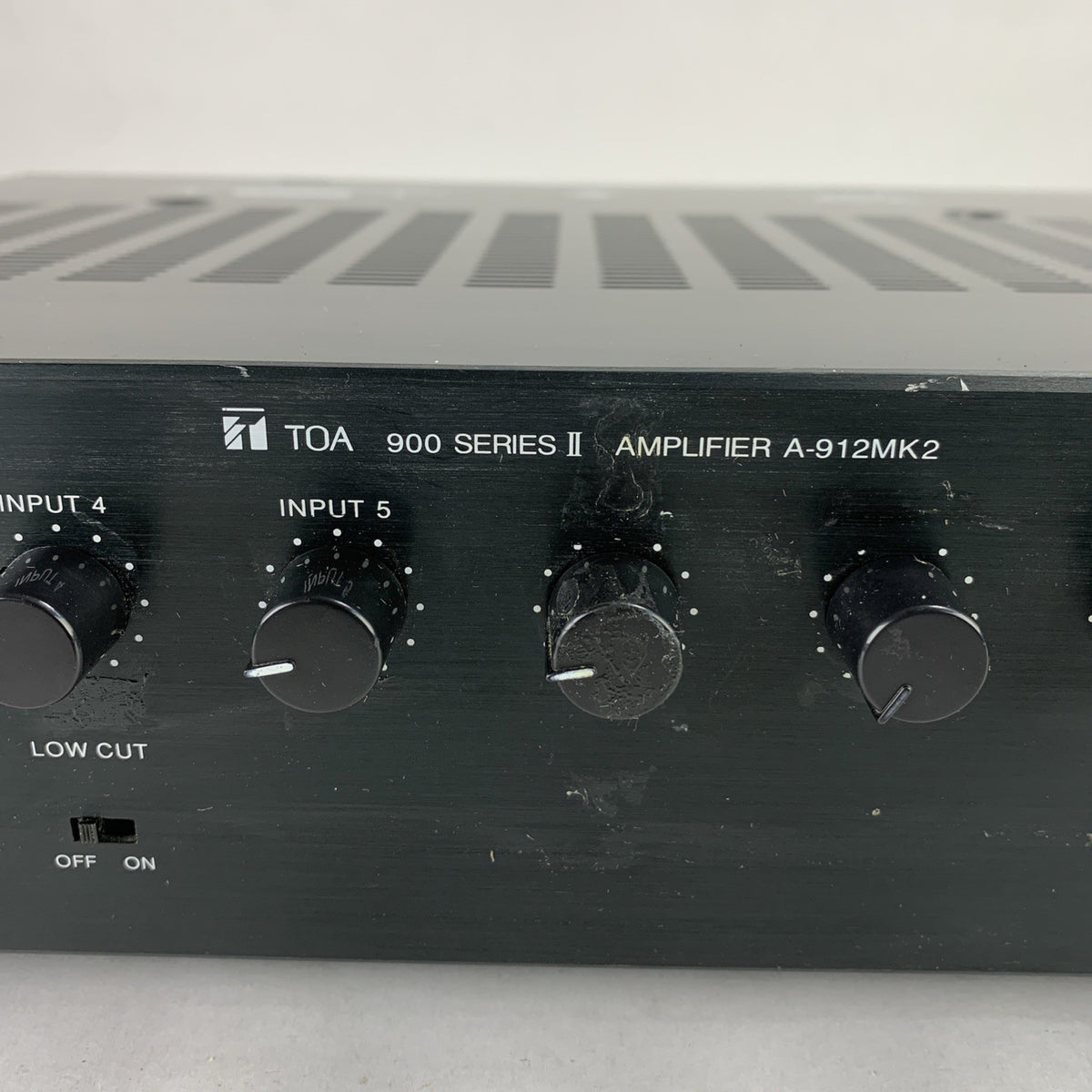 TOA Electronics 900 Series II 120W 8-Channel Modular Mixer Amplifier A-912MK22