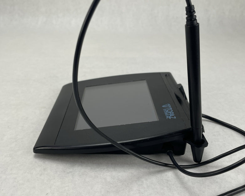 Topaz SignatureGem T-LBK57GC-BBSB-R 5.7" USB Signature Tablet with Stylus POS
