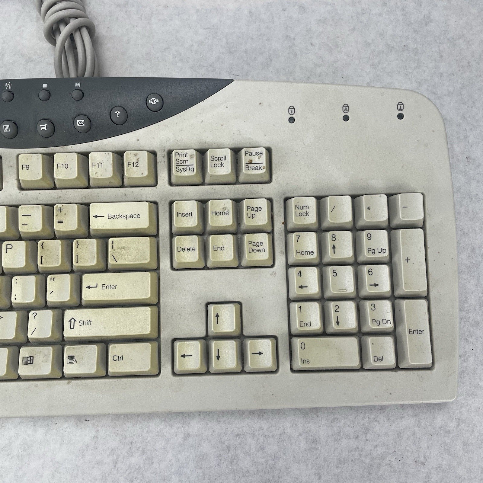 Gateway Keyboard RT3602 Vintage Wired Tested3