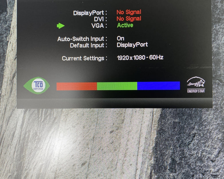 HP E231i EliteDisplay 21inch Monitors 1080p DisplayPort VGA DVI-D Grade B Lot(2)