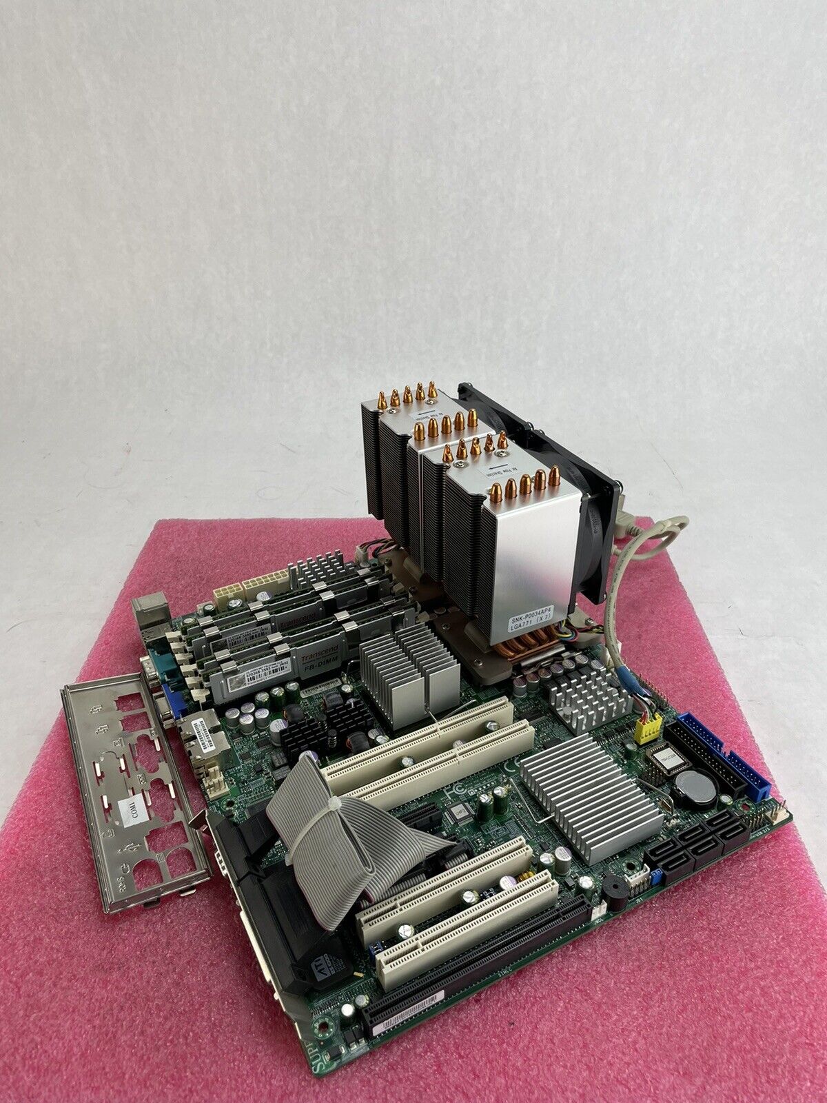 Advantech X7DVL-E Motherboard Intel 2x Xeon E5335 2GHz 8GB RAM w/Shield