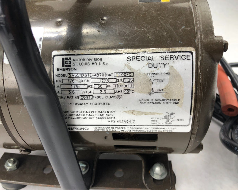 Gelman Instrument Co. Little Giant 13154 Pressure Vacuum Pump Emerson SA55NX