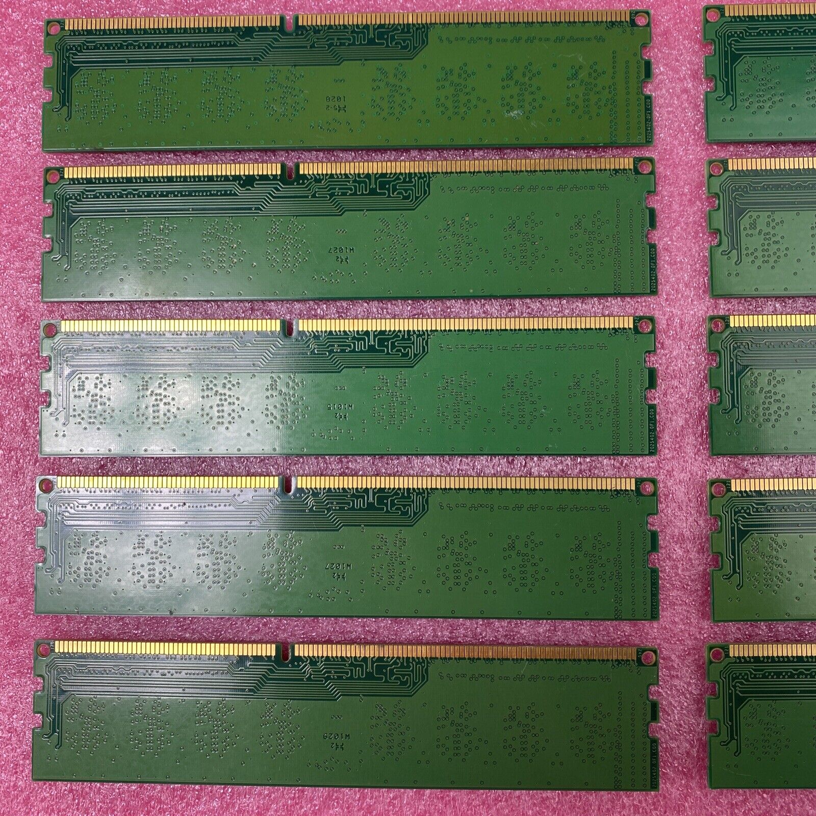 Lot ( 10 ) 1GB Kingston KTW149-ELD Desktop Memory PC3-10600U DDR3 1RX8
