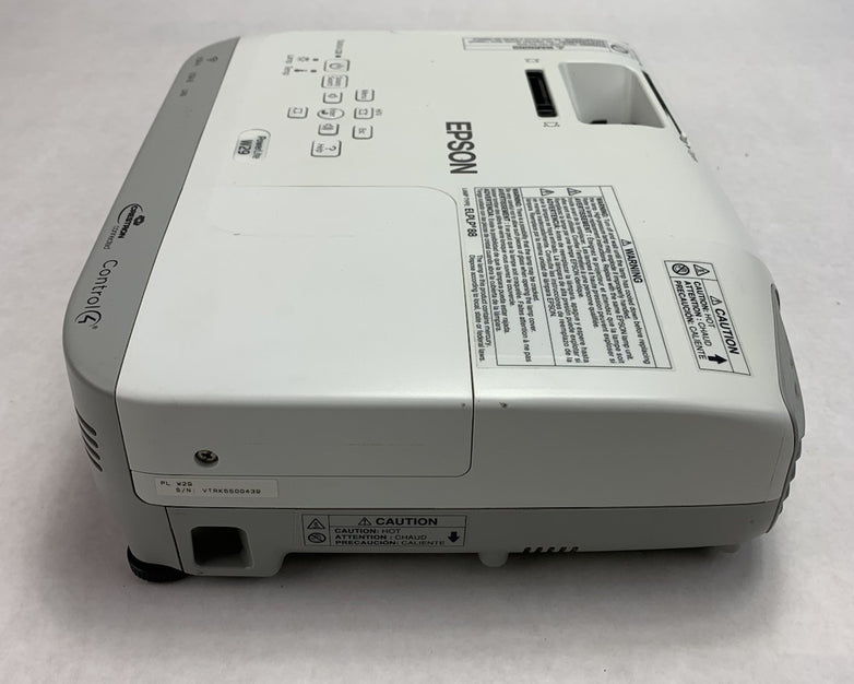 Epson PowerLite W29 H690A LCD Lamp Projector 3307 Lamp Hours - No Remote