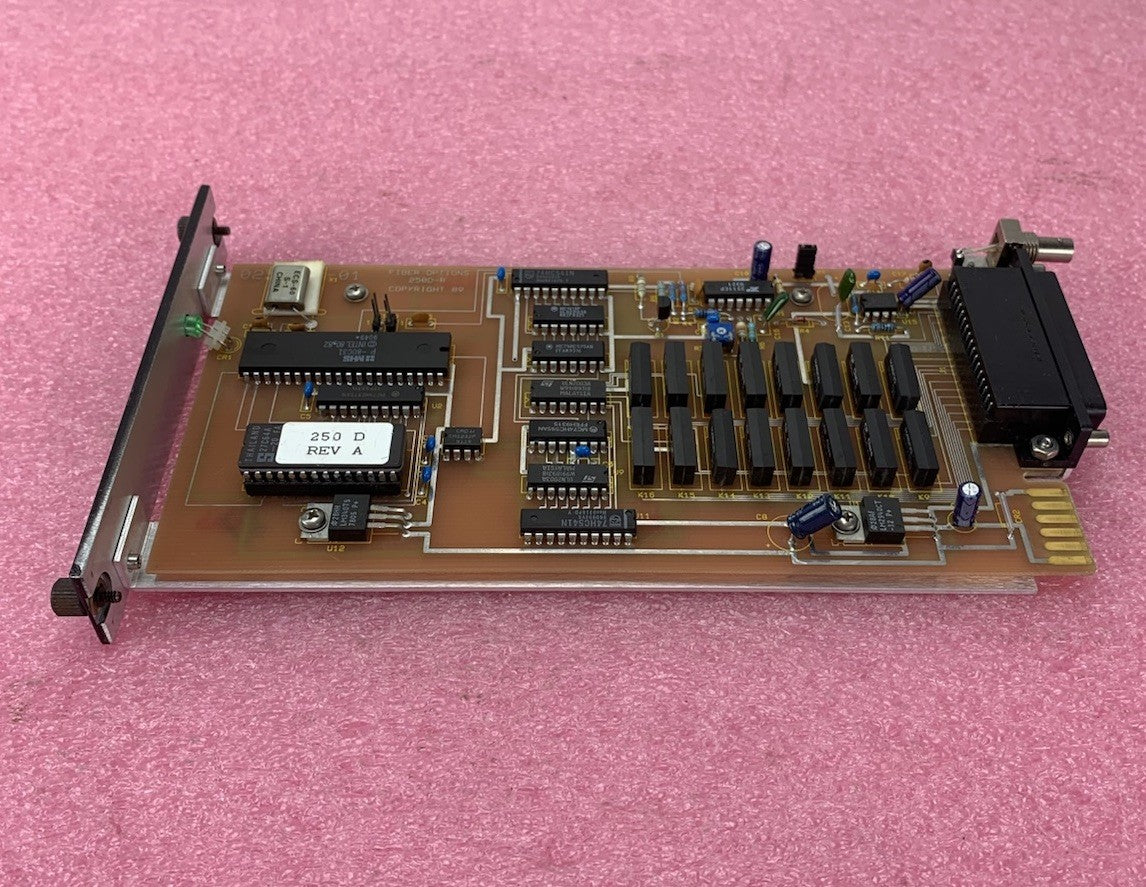 Fiber Options 250D-R-R/1BX3 Fiber Optic RX Receiver Card - Untested1