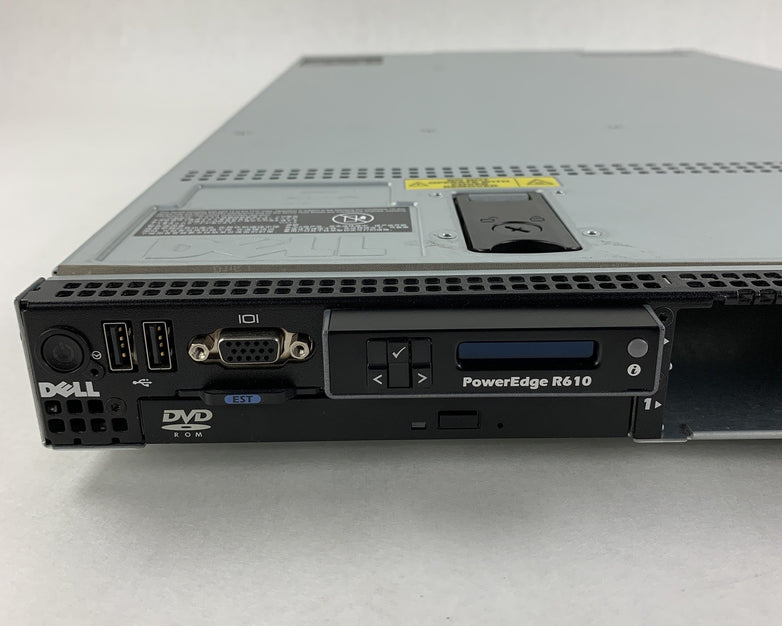 Dell PowerEdge R610 Intel Xeon E5606 2.13 GHz 16 GB RAM No HDD No OS