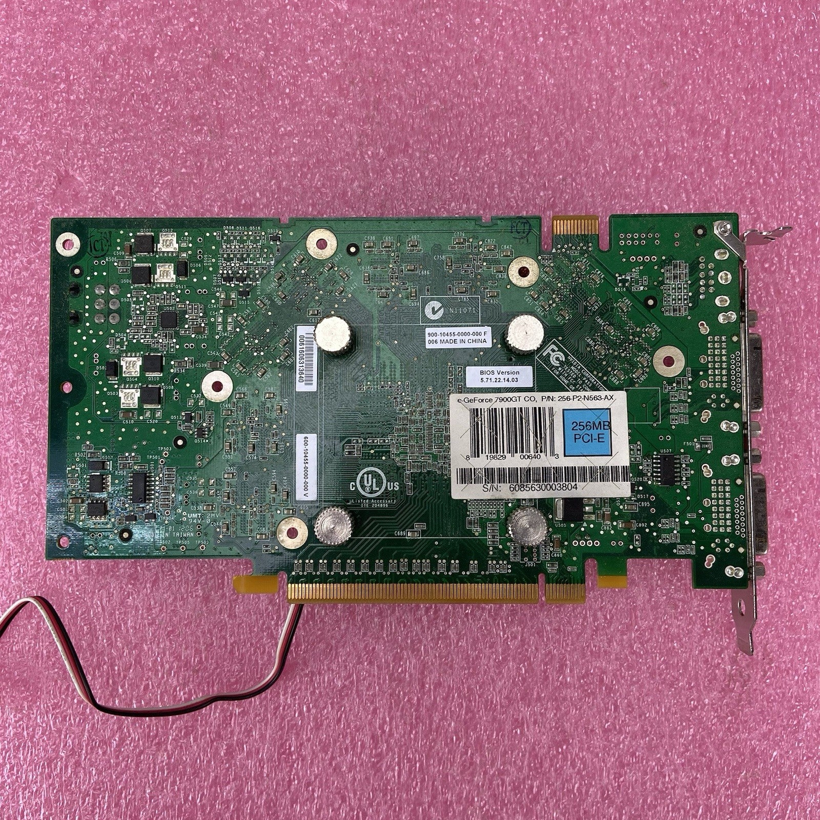 EVGA GeForce 7900GT 256-P2-N563-AX 256MB PCI-E Graphics Card5