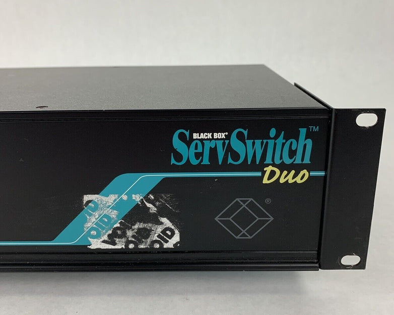 Black Box ServSwitch DUO R2 P/N KV6112FA Tested