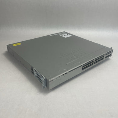 Cisco WS-C3850-24P-S V03 Switch 24-Port Gigabit PoE+ w/ 2x PSU Tested & Reset