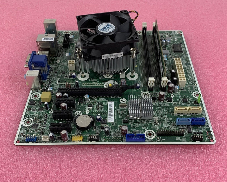 HP ProDesk 400 G1 Motherboard Intel Core i3-4130 3.4GHz 4GB RAM w/ Shield