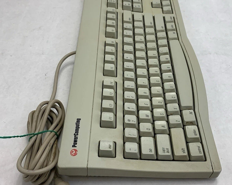 PowerComputing 7250-004-00 Vintage Mechanical Keyboard w/ PowerComputing Mouse