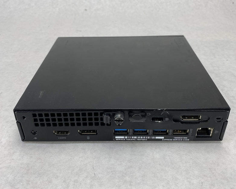 Dell OptiPlex 7050 Micro Intel Core i5-6500 3.2GHz 8GB RAM No HDD/OS/Power Cord