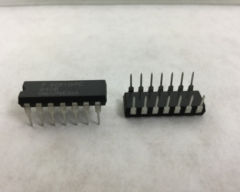 Genuine FAIRCHILD 4081BPC 14-Pin Dip Integrated Circuit  Lot of 25