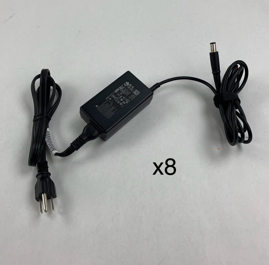 HP L40094-001 L39752-001 OEM AC Adapters 65W 19.5V 3.33A Mixed Lot of 8x
