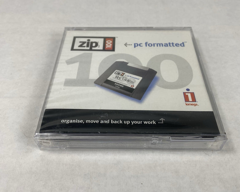 Iomega ZIP 100 pc100mb PC Formatted Data Cartridge (Lot of 6)