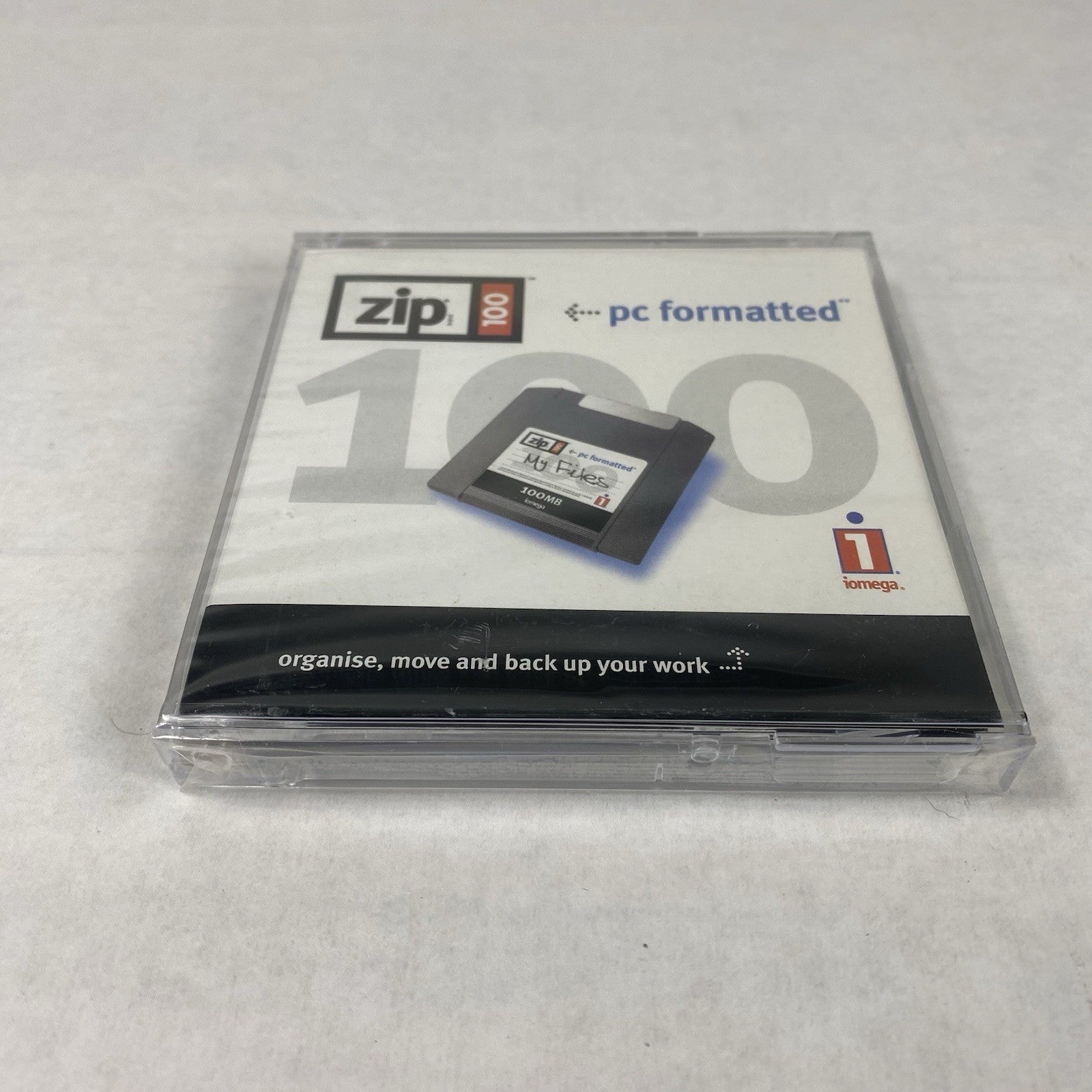 Iomega ZIP 100 pc100mb PC Formatted Data Cartridge (Lot of 6)