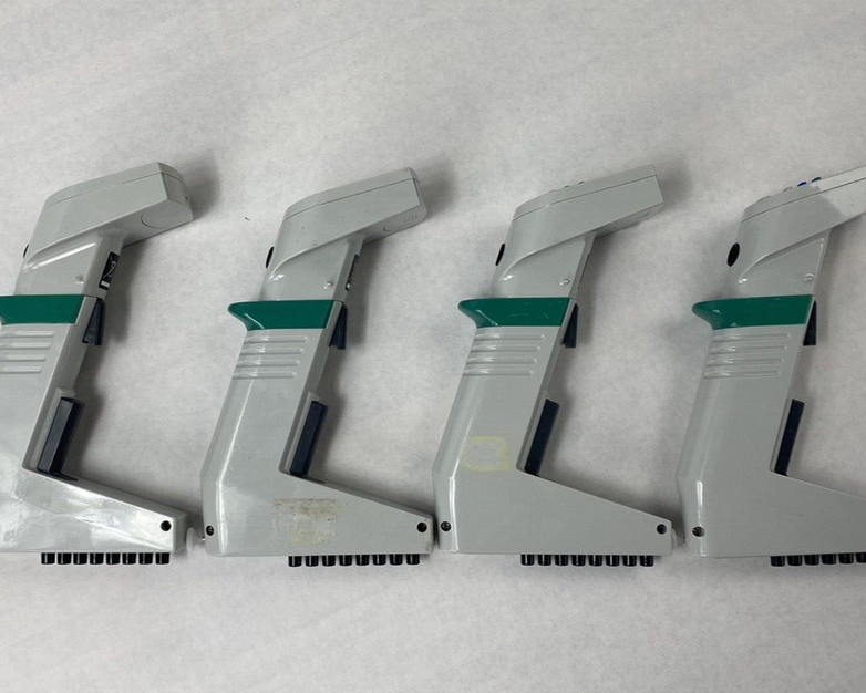 Lot of 4 Thermo Scientific Matrix 1250 uL 8-Channel Electronic Pipette