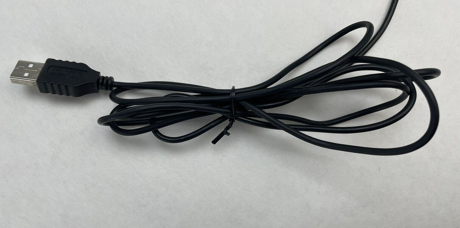 Dell M-UAV-DEL8 Black USB Optical Scroll Mouse with 6 Buttons J660D Lot of 4
