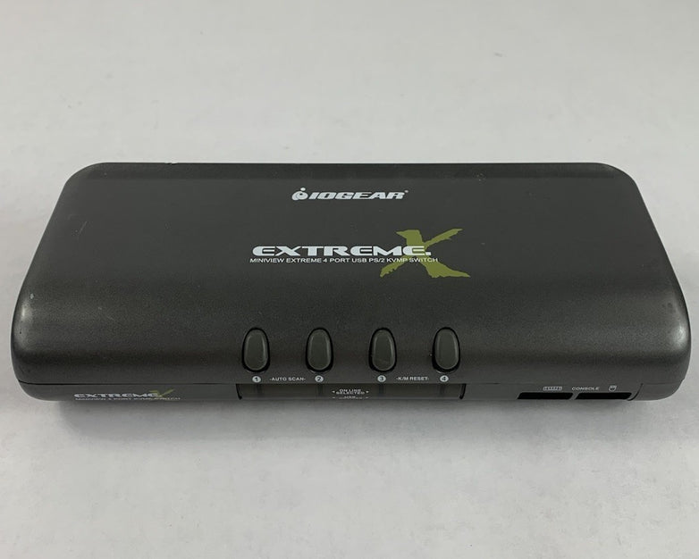 IOGear Extreme MiniView 4-Port USB PS/2 KVM Switch