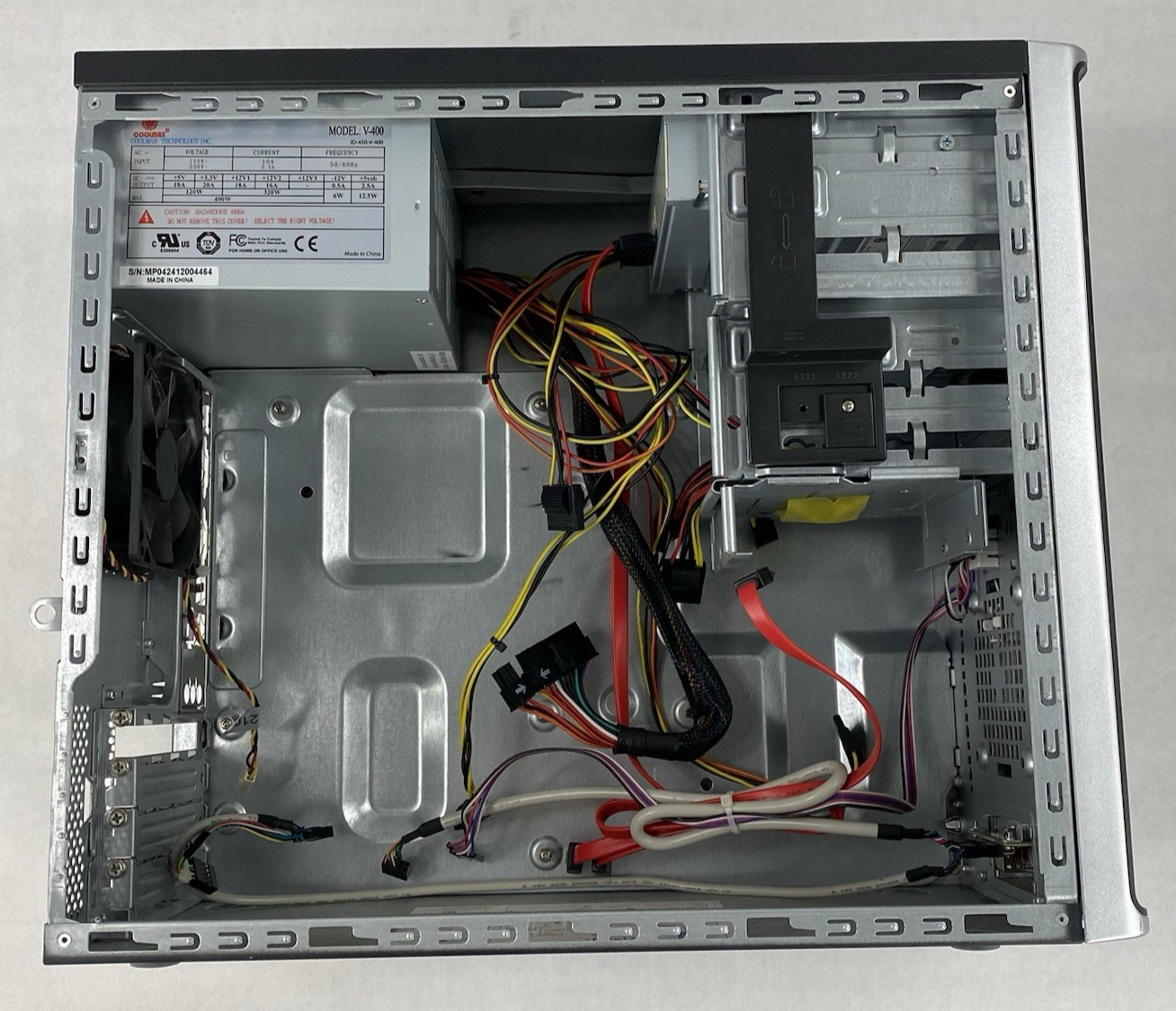 Nobilis i924m ATX Mid Tower Computer Case with 400W Power Supply