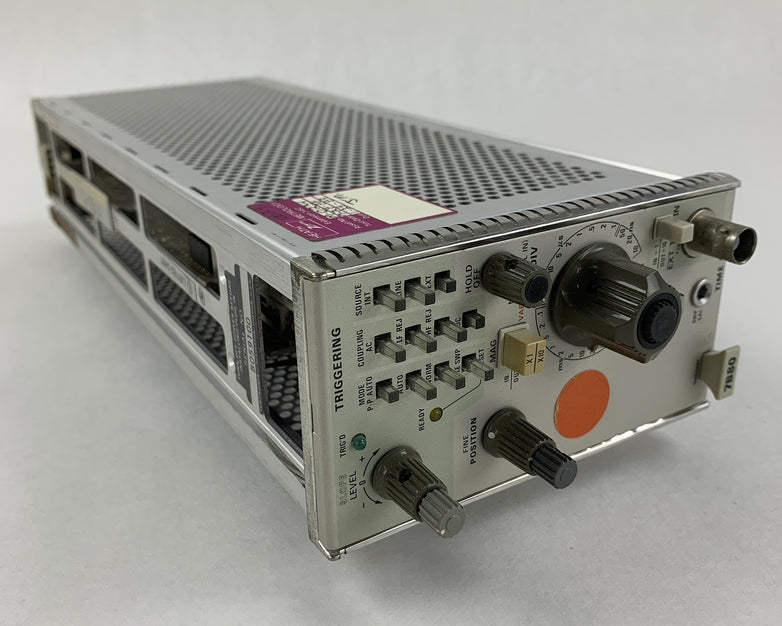 Tektronix 7B80 Oscilloscope Plug-In Time Base Power Tested