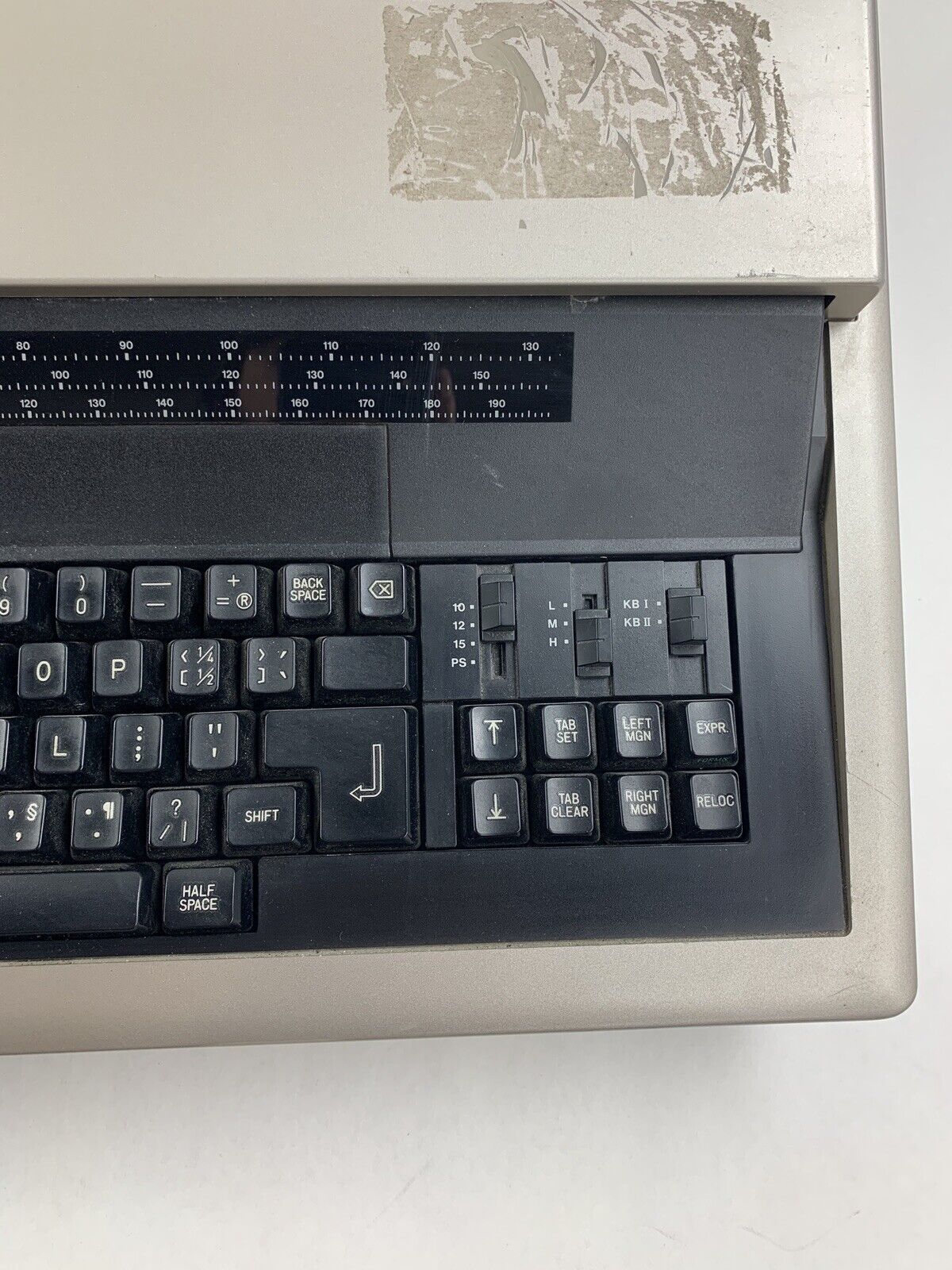 Panasonic KX-E7000 Electric Typewriter Tested No Ribbon Vintage
