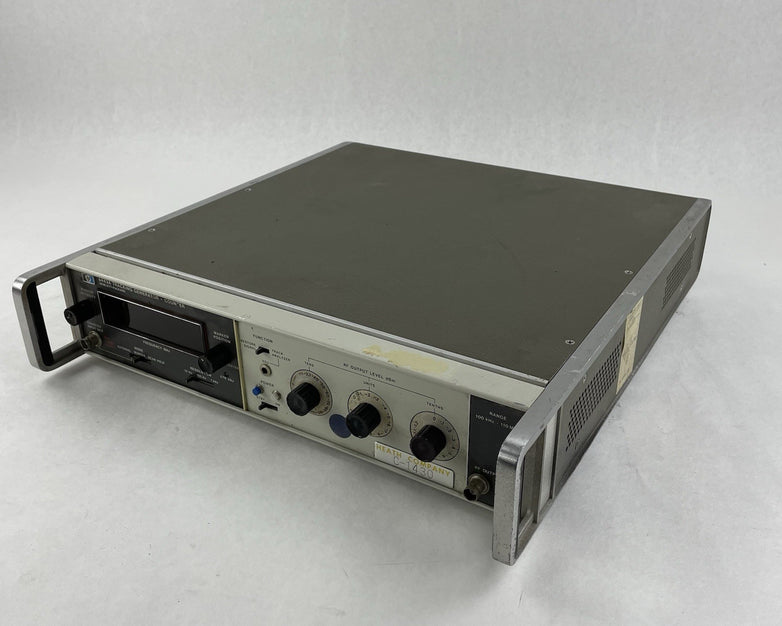 Hewlett-Packard HP 8443A Tracking Generator Counter .5 1300MHz Untested