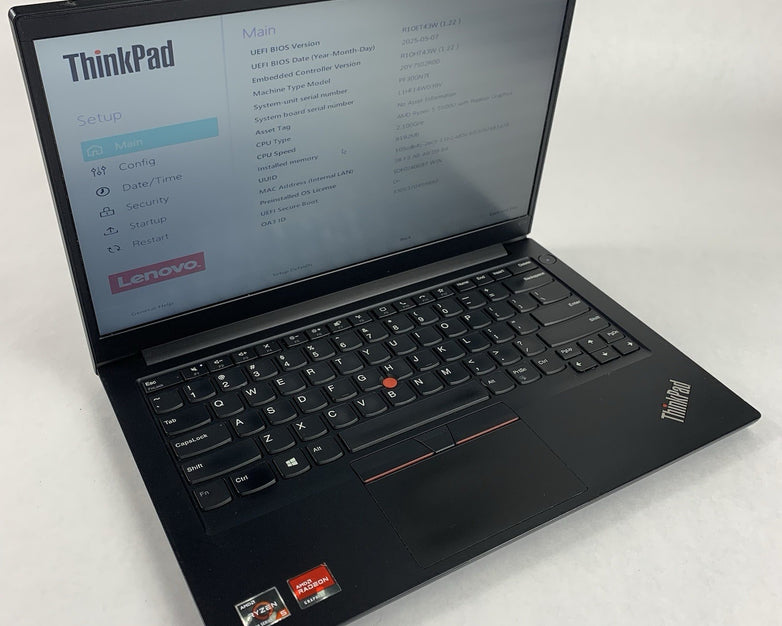 Lenovo ThinkPad E14 Gen 3 14" Ryzen 5 5500U 2.1 Ghz 8 GB Ram No OS/HDD/AC Bezel