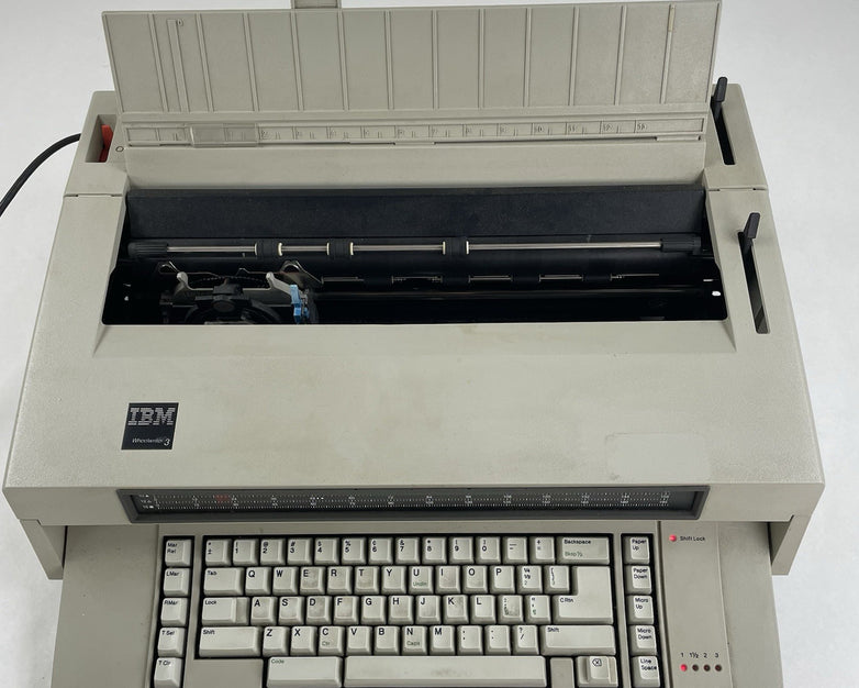 IBM Wheelwriter 3 No Ribbon Tested