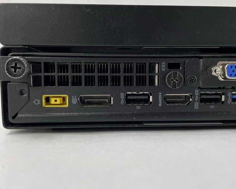 Lenovo ThinkCentre M720Q Micro i5-8500T 2.10 GHz 8 GB RAM DVD-RW No HDD/OS/AC
