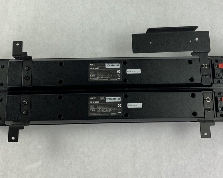 Pair of NEC SP-P4046 Display Solutions Speaker 15W 8 Ohm Right and Left