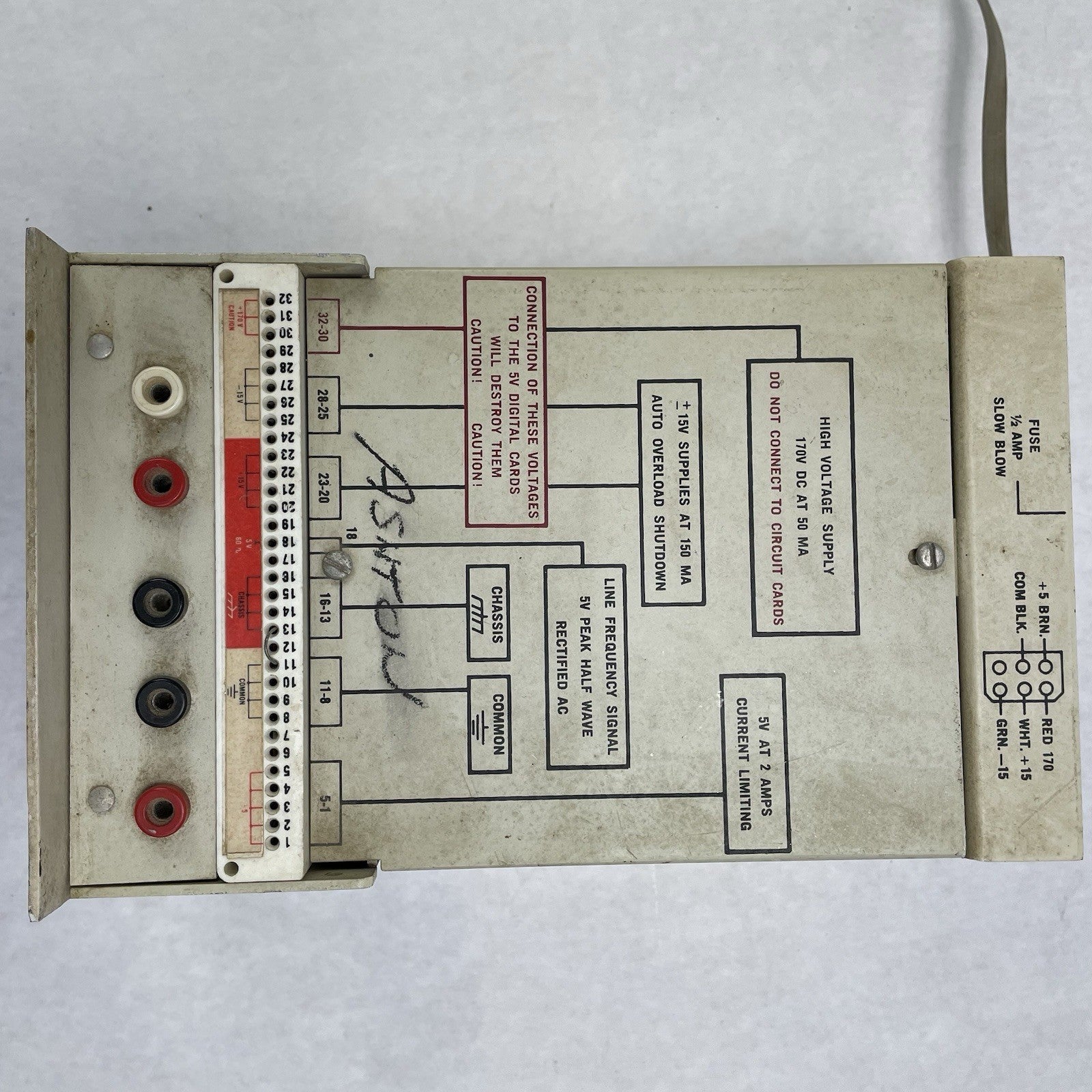 Heath Digital Power Module EU 801-11 Power Tested