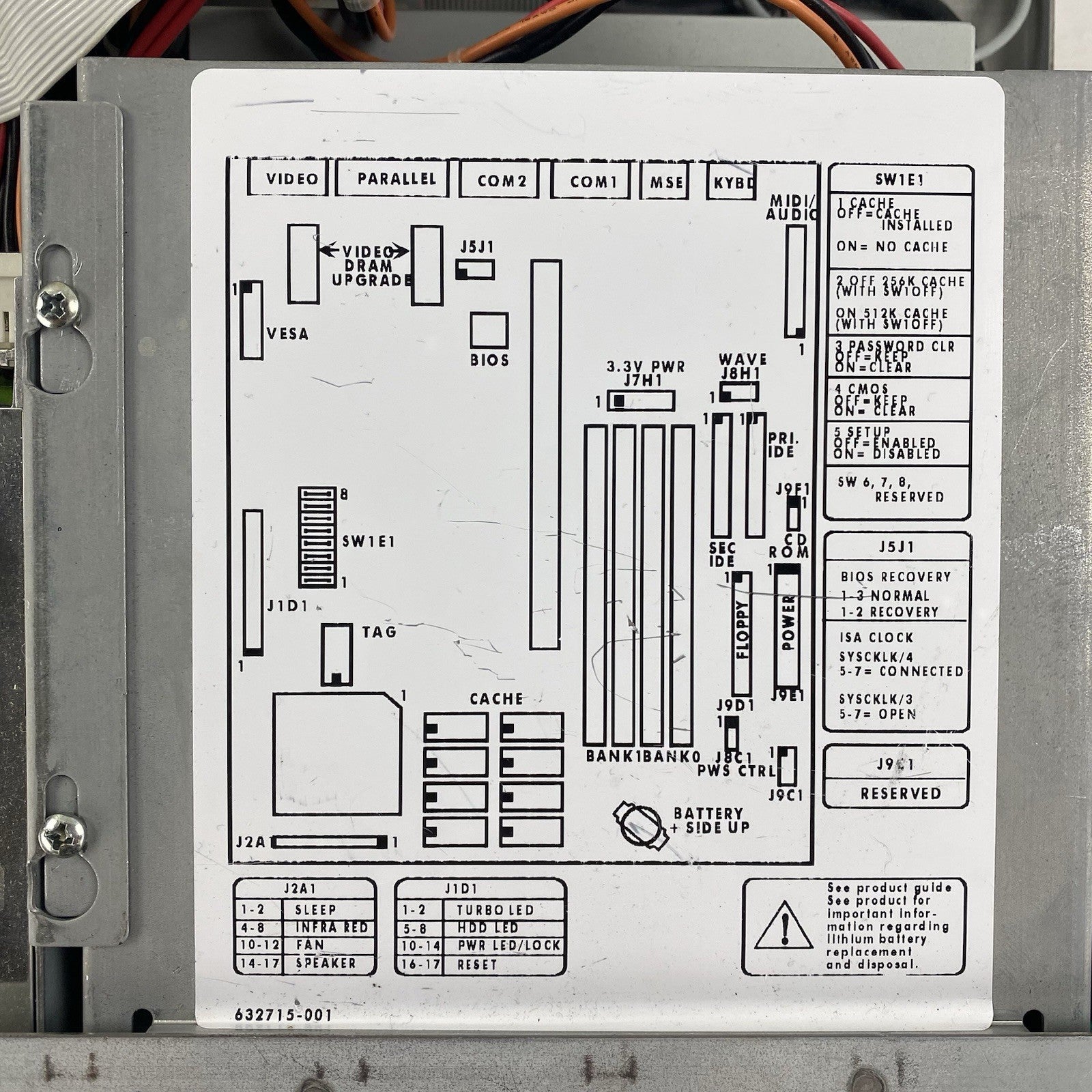 Zenith Z-Station ZEP-8370-QB DT Pentium 90MHz 32MB RAM No HDD No OS